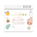 Cadre Diplome Meilleure Cuisiniere