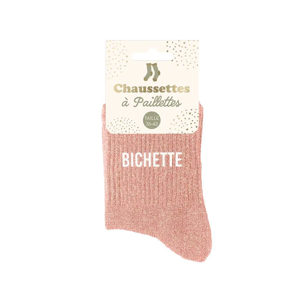 Chaussettes Paillettes Bichette