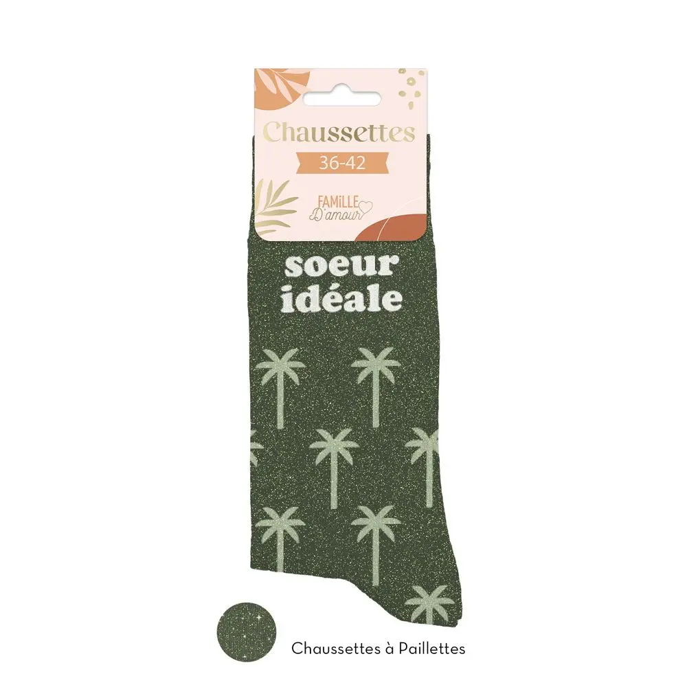 Chaussettes Paillettes Soeur Ideale