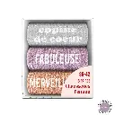 Coffret Trio Chaussettes Paillettes Copine De Coeur