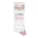 Chaussettes Cocotte "Flemme Fatale"
