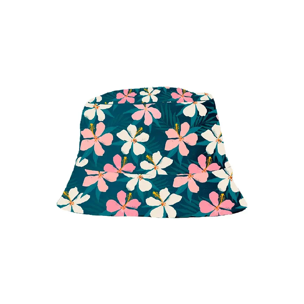 Bob motif fleurs hibiscus