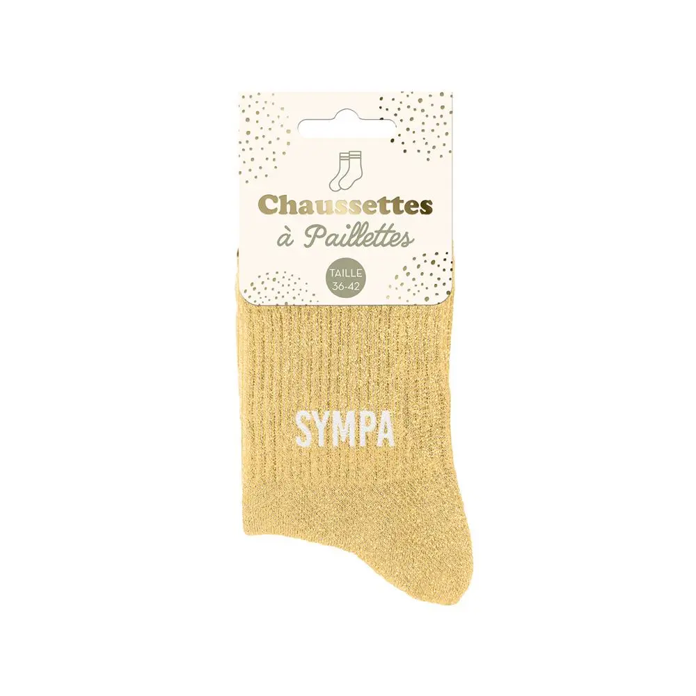 [STC-CD8425V10] Chaussettes Paillettes Sympa