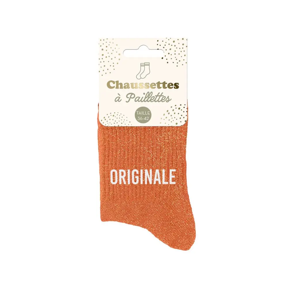 [STC-CD8425V14] Chaussettes Paillettes Originale
