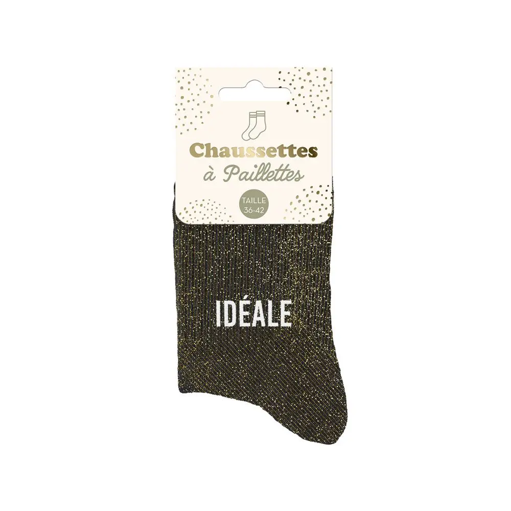 [STC-CD8425V20] Chaussettes Paillettes Ideale
