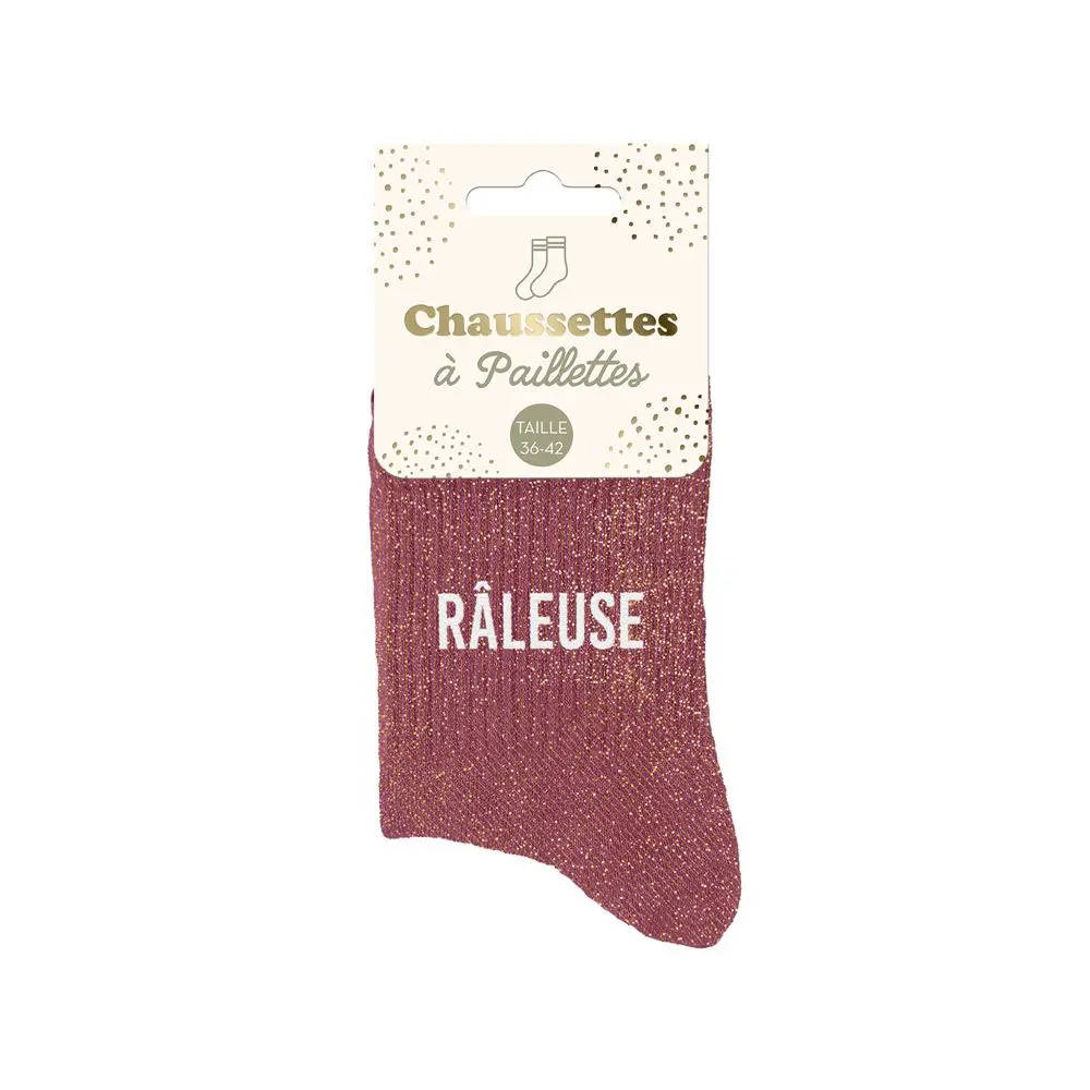 [STC-CD8425V26] Chaussettes Paillettes Râleuse