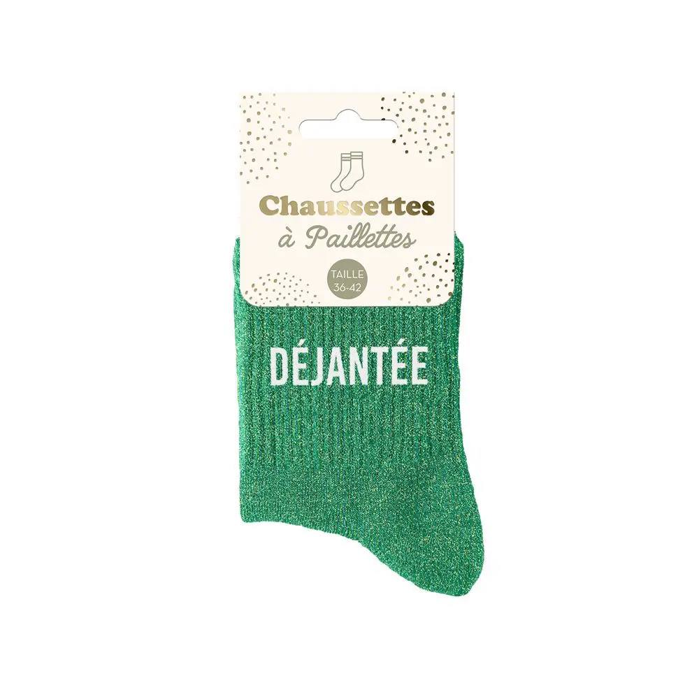 [STC-CD8425V30] Chaussettes Paillettes Dejantee