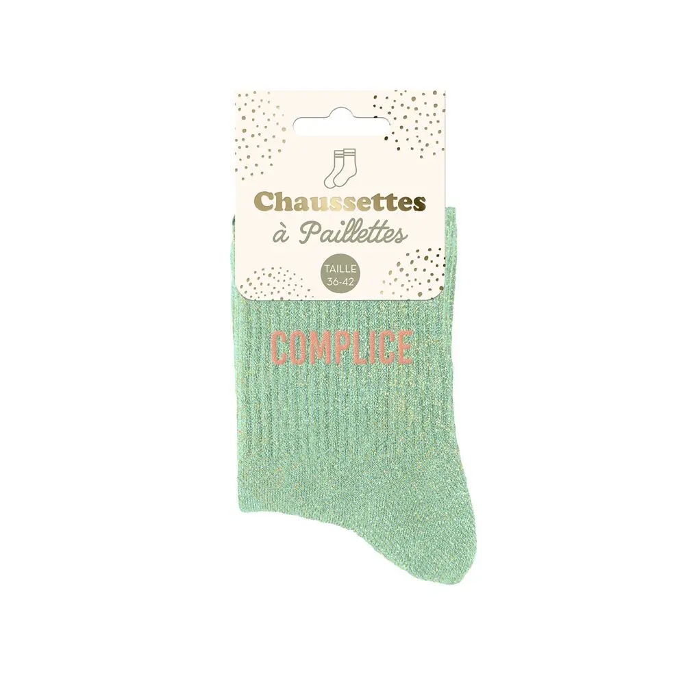 [STC-CD8425V40] Chaussettes Paillettes Complice**