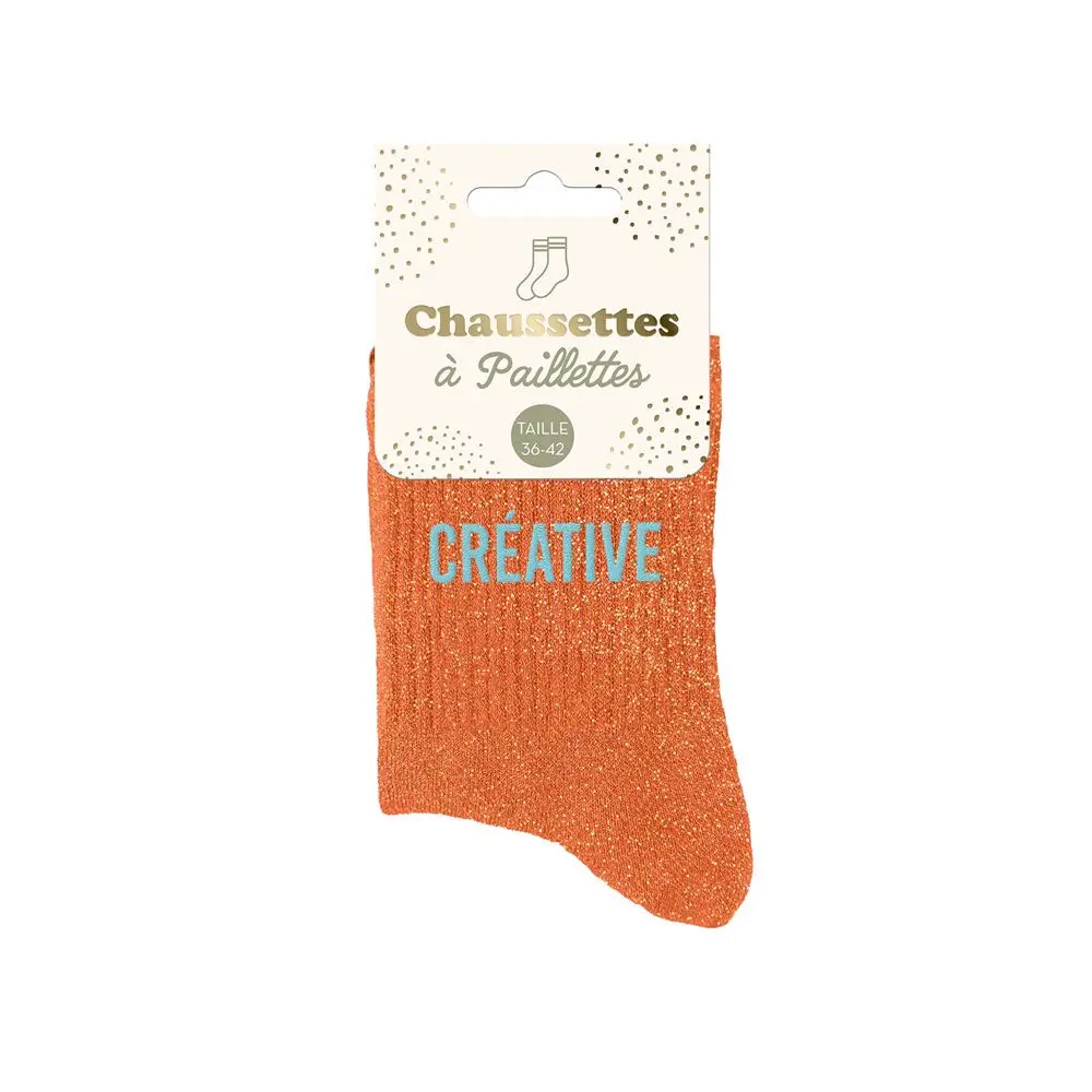 [STC-CD8425V42] Chaussettes Paillettes Creative**