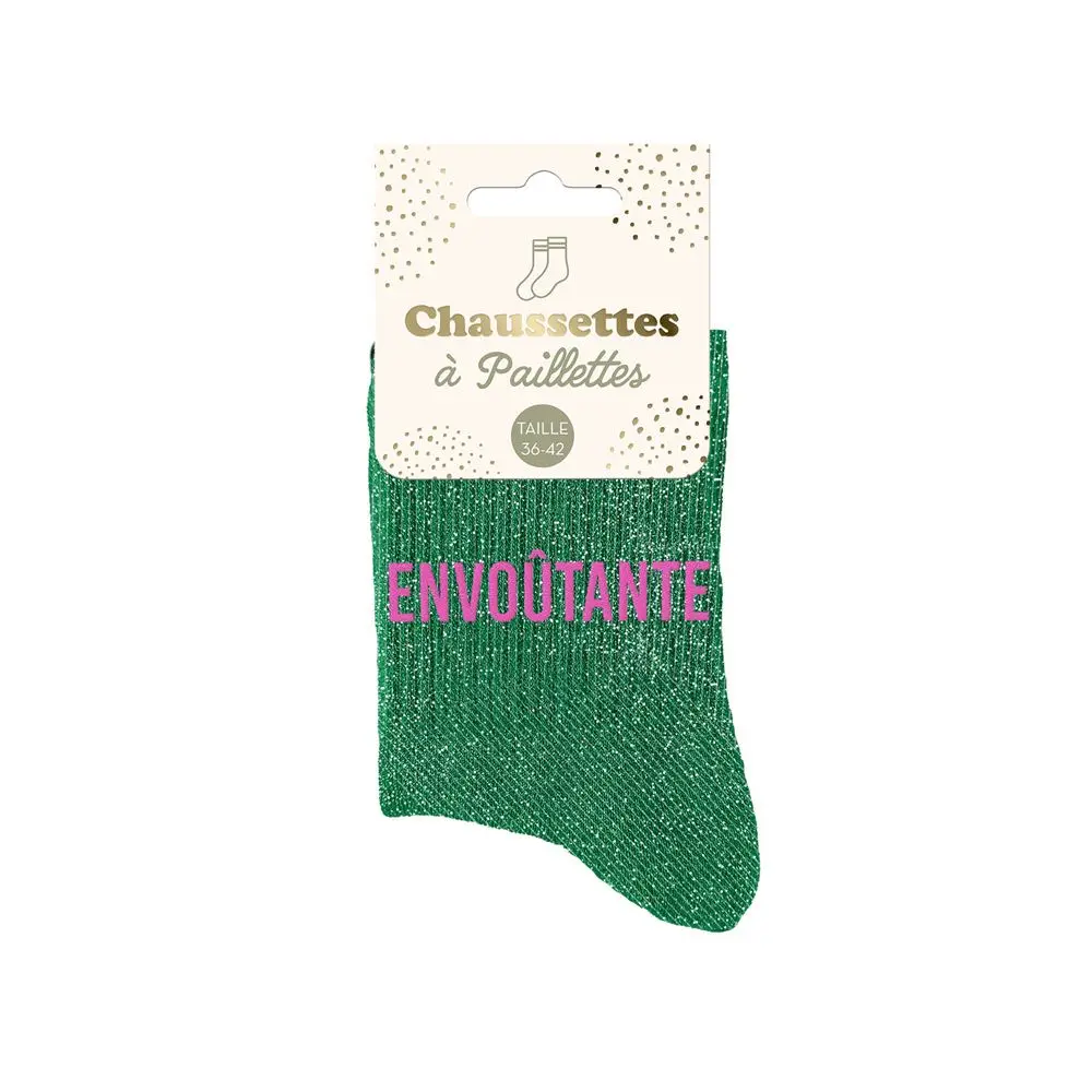 [STC-CD8425V45] Chaussettes Paillettes Envoutante**