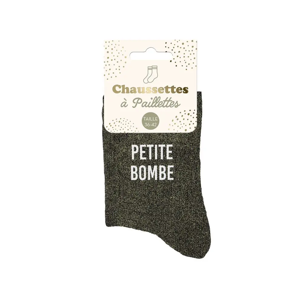 [STC-CD8425V52] Chaussettes Paillettes Petite Bombe