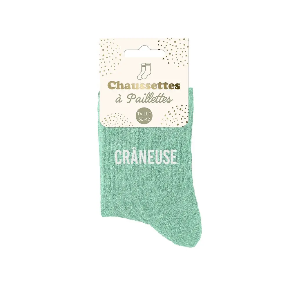 [STC-CD8425V55] Chaussettes Paillettes Craneuse