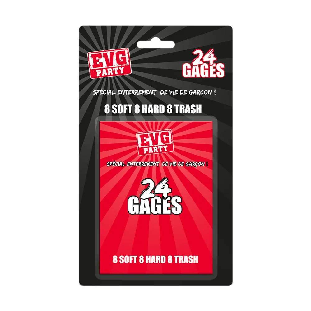 Jeu De Cartes 24 Gages Evg