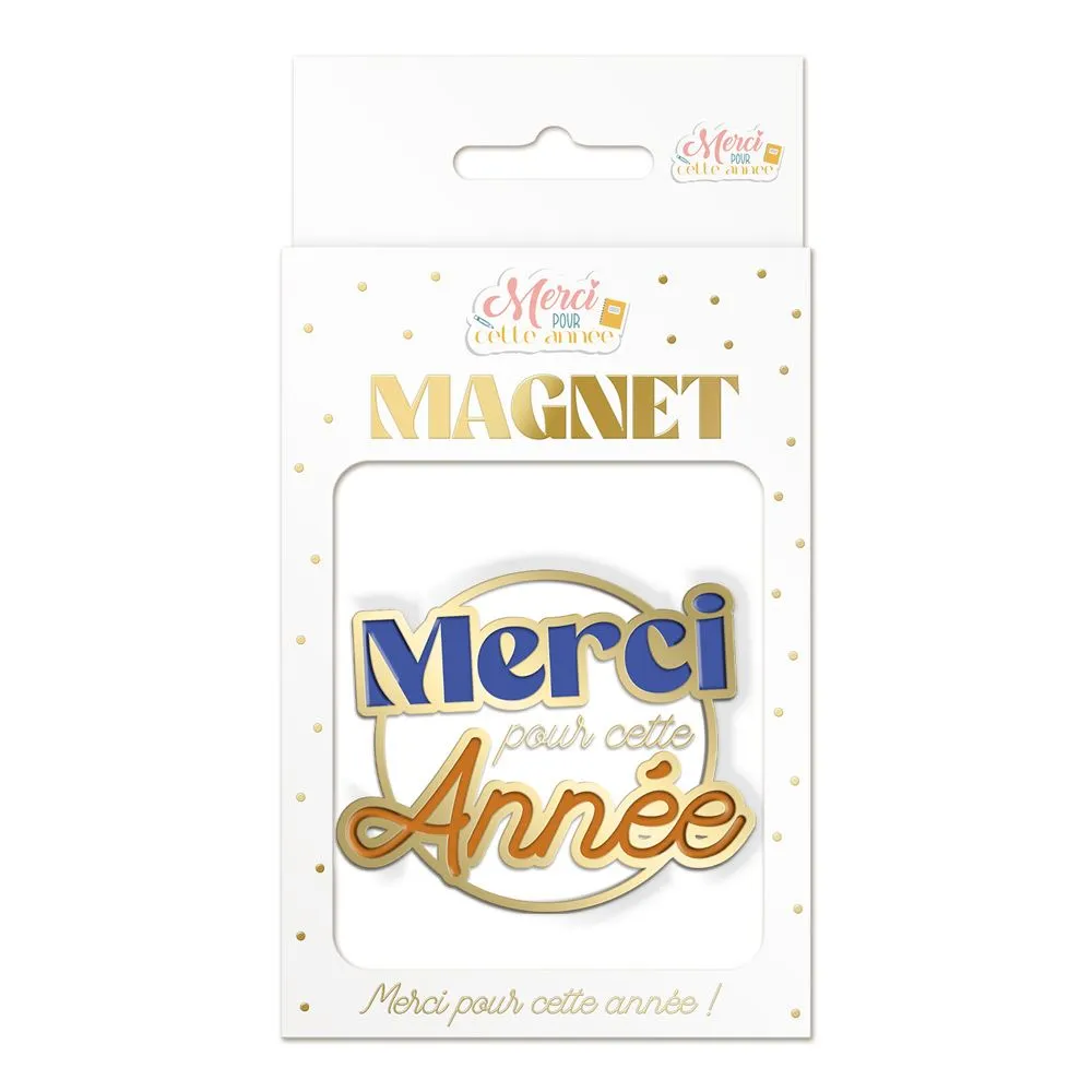 Magnet Merci Pour Cette Annee