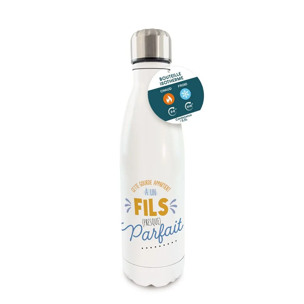 [STC-CD10103V12] Gourde Isotherme Fils Presque Parfait