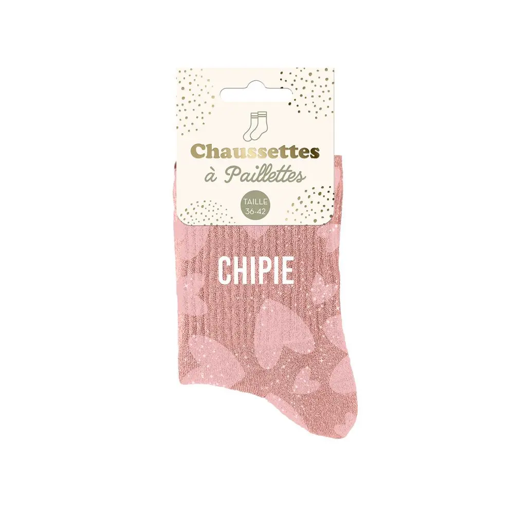 [STC-CD10248V07] Chaussettes Paillettes Chipie