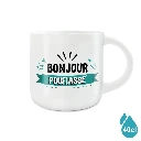 Grand Mug Bonjour Poufiasse
