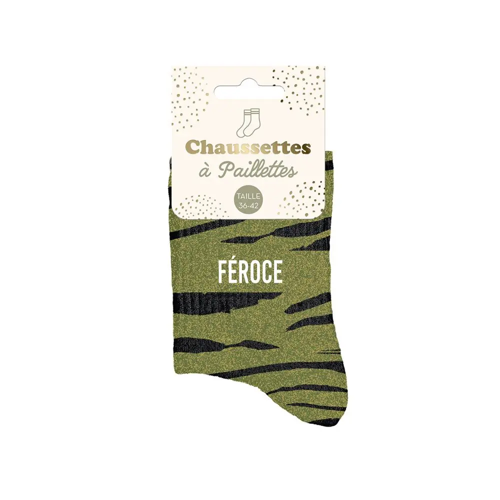 [STC-CD10254V06] Chaussettes Paillettes Feroce