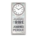Horloge 30X70 "Journee"