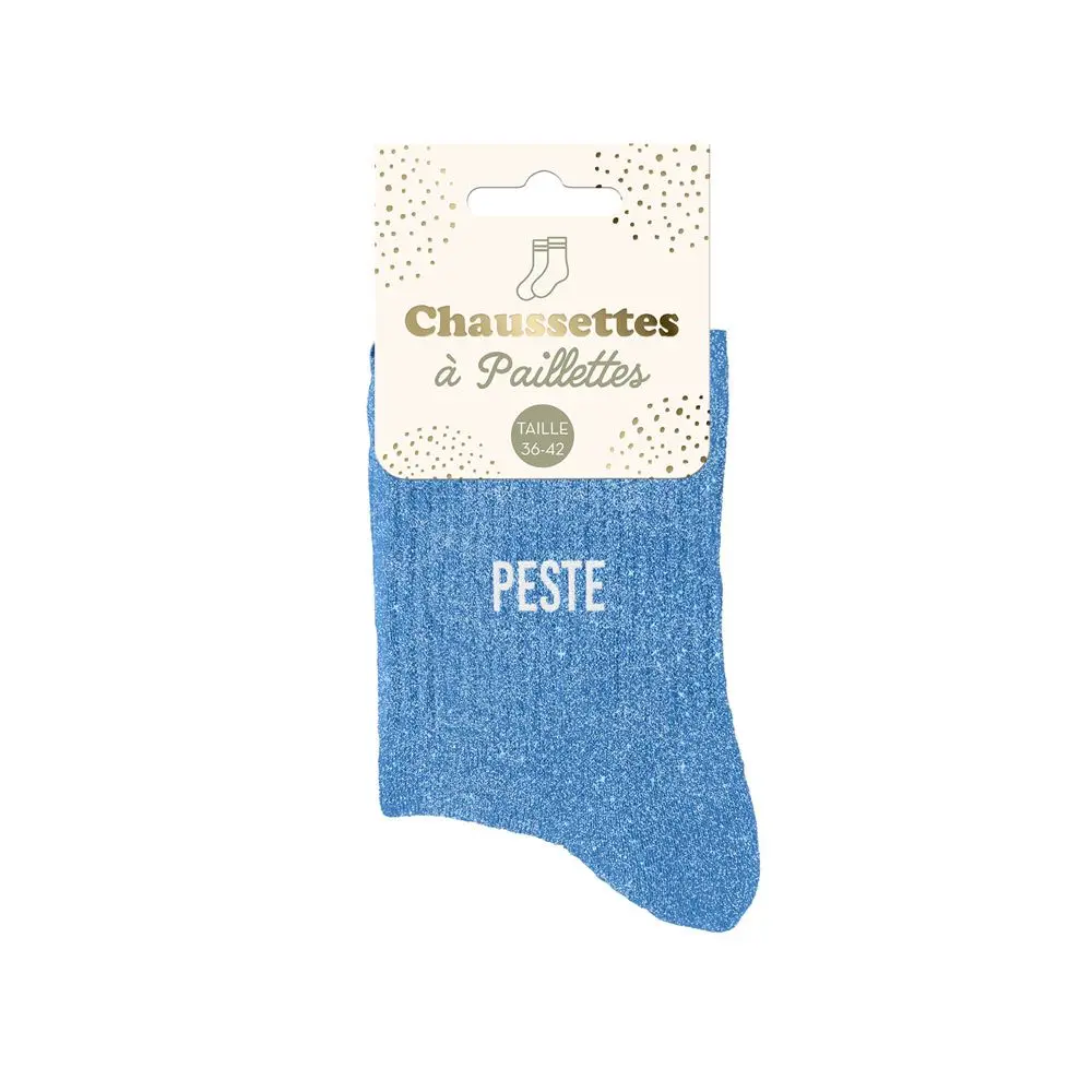[STC-CD8425V62] Chaussettes Paillettes Peste