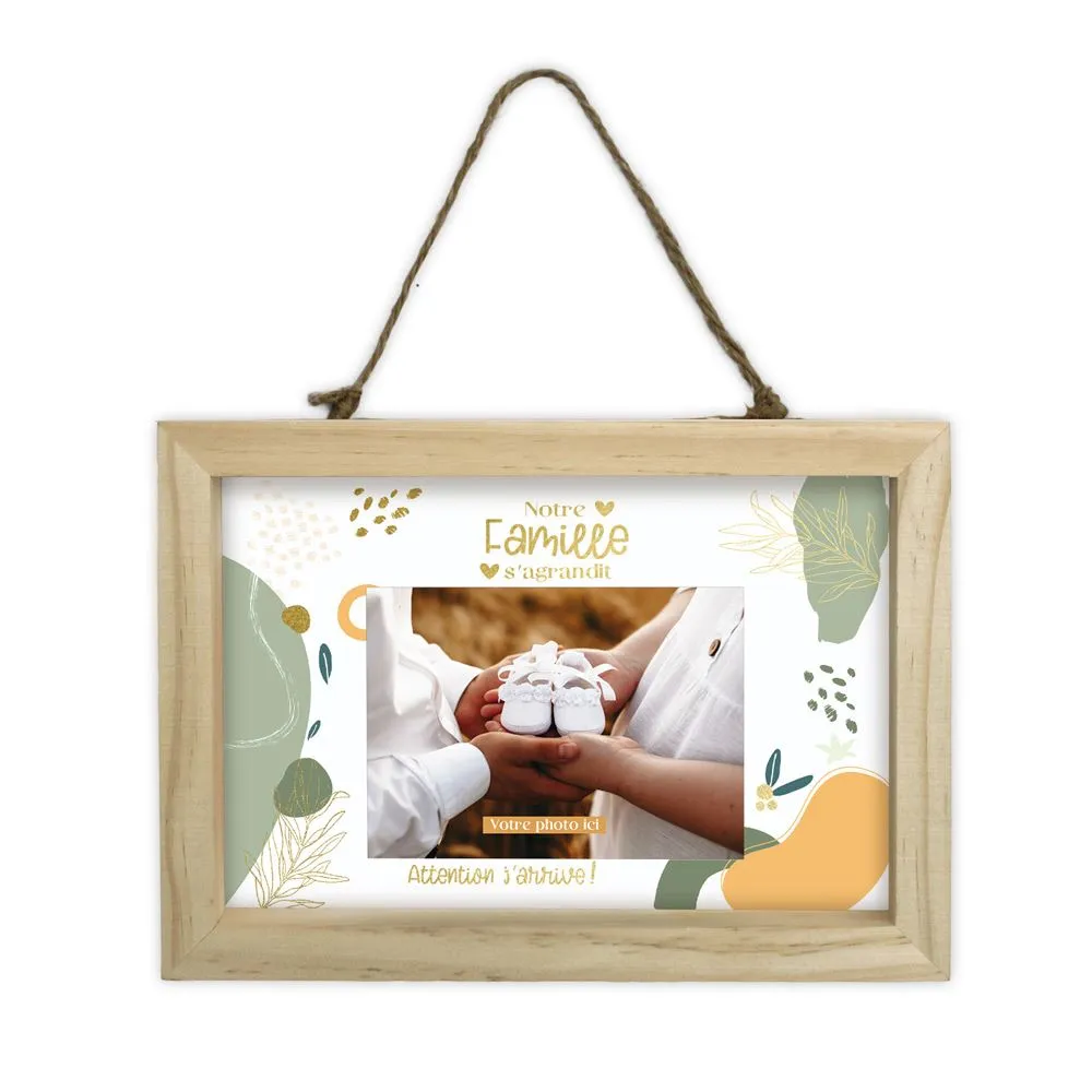 [STC-CD7922V03] Cadre Annonce "Famille S Agrandit"