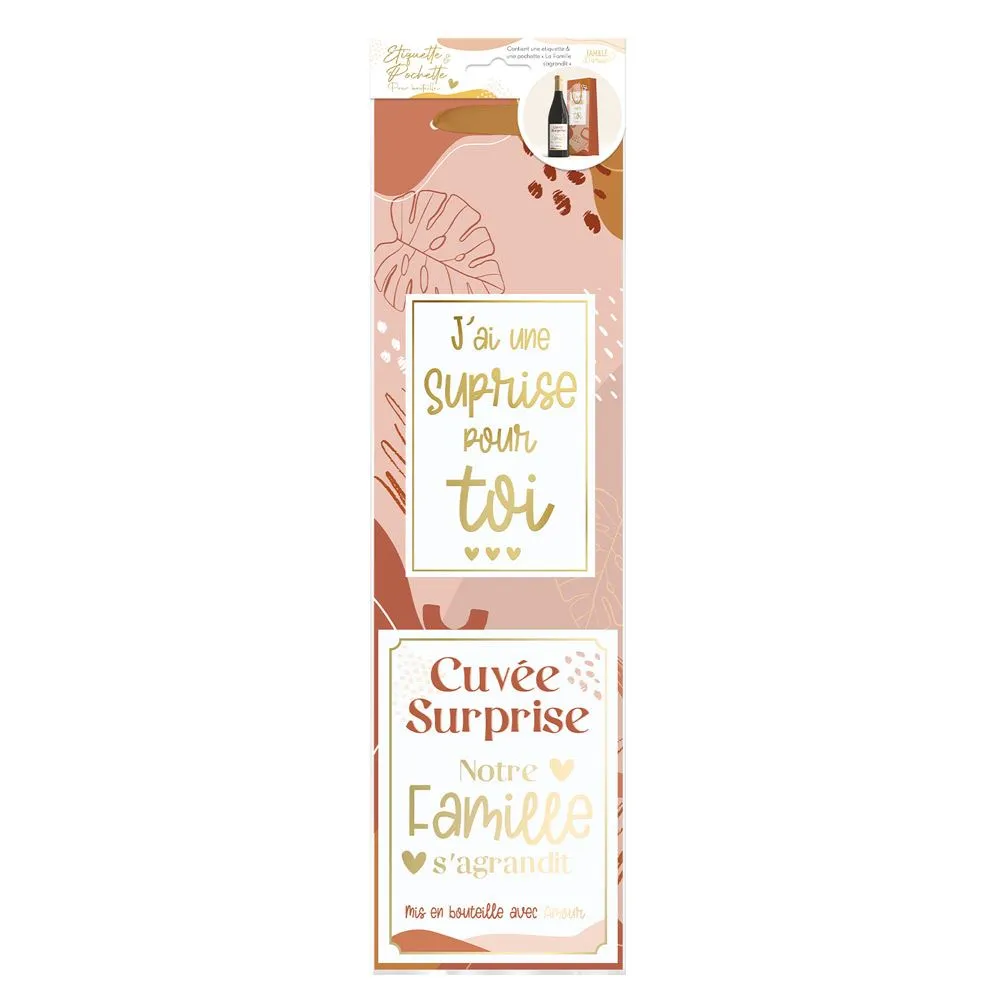 [STC-CD7923V03] Kit Bouteille Annonce "Famille"
