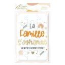 Carte Puzzle Annonce "La Famille"