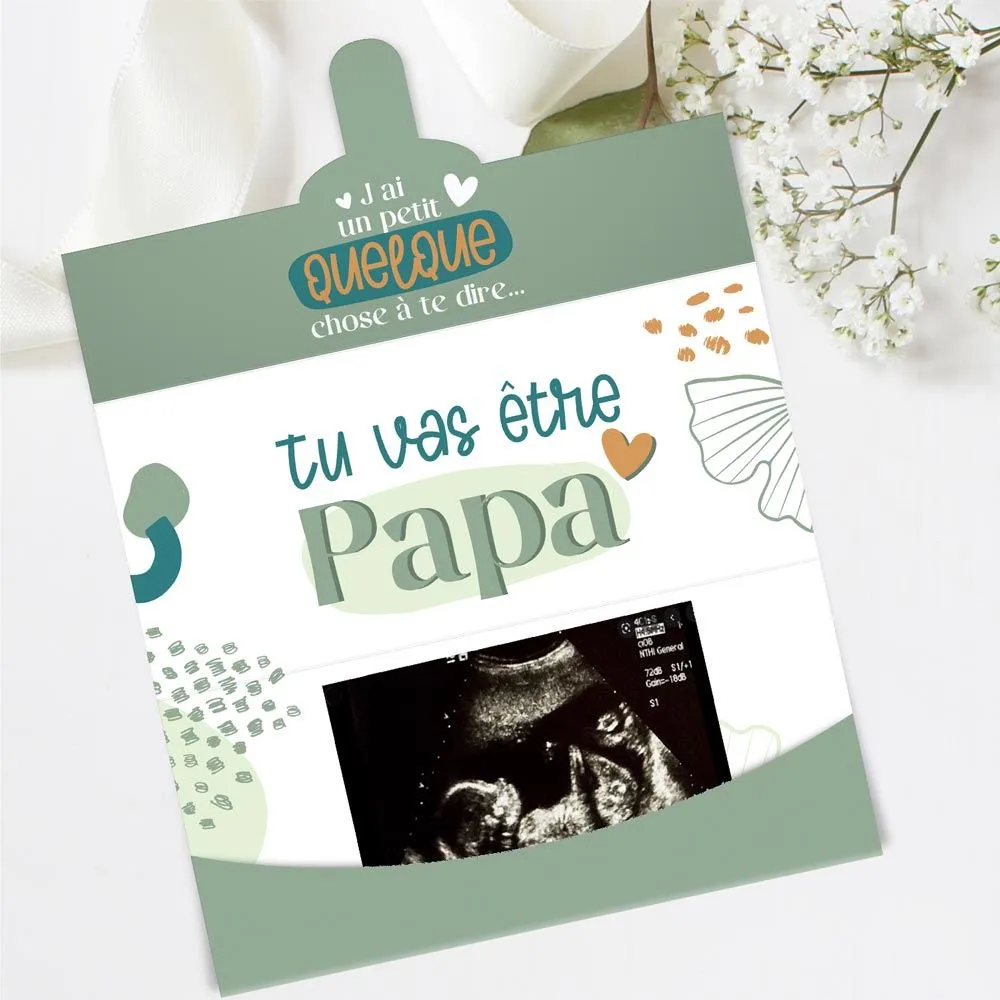 [STC-CD7928V01] Enveloppe Annonce "Papa"