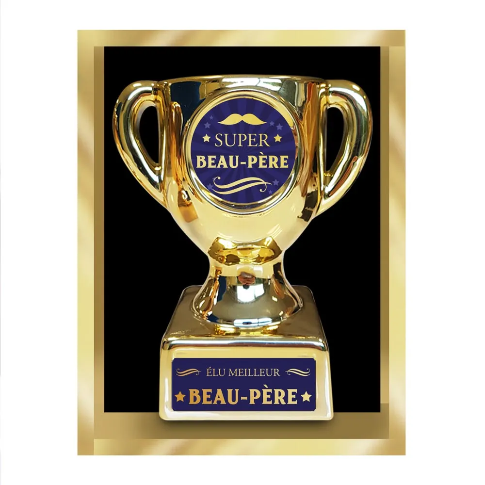 [STC-CD6303_11] Trophee Dore Affectif "Beau-Père"