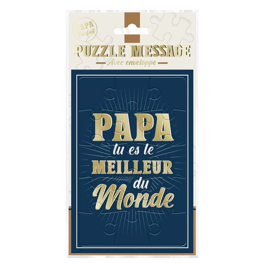 [STC-CD9858] Puzzle Message Papa
