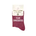 Chaussettes Paillettes Team Emmerdeuse