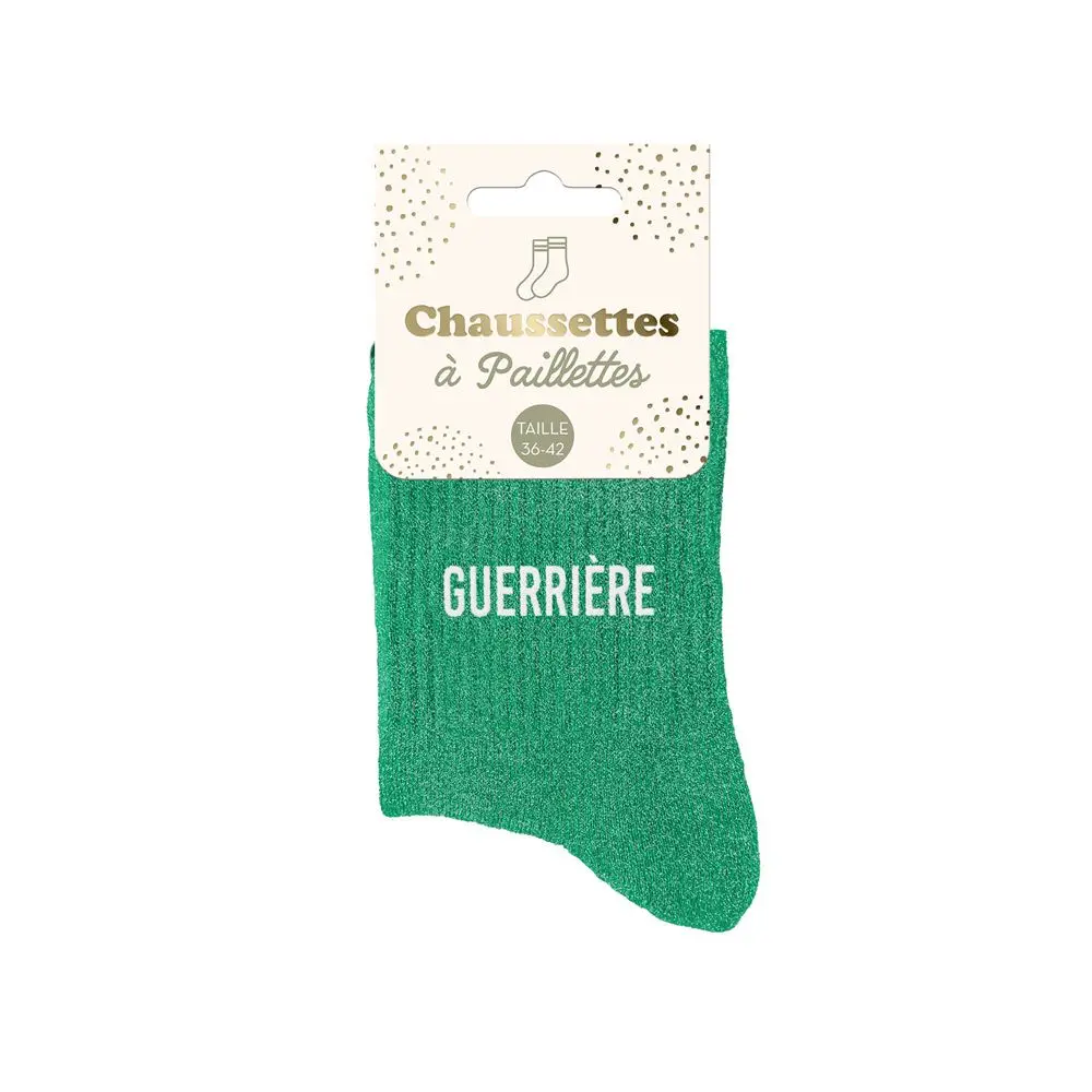 [STC-CD8425V69] Chaussettes Paillettes Guerriere**