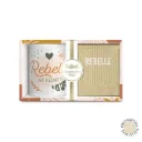 Coffret Mug Chaussettes Paillettes Rebelle