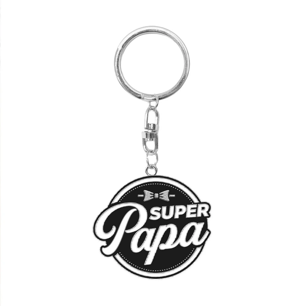 [STC-CD7828] Porte Cle "Super Papa"