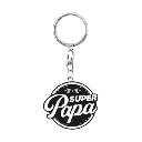 Porte Cle "Super Papa"