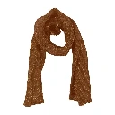 Echarpe Paillettes Marron