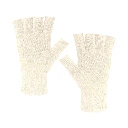 Mitaines Paillettes Beige