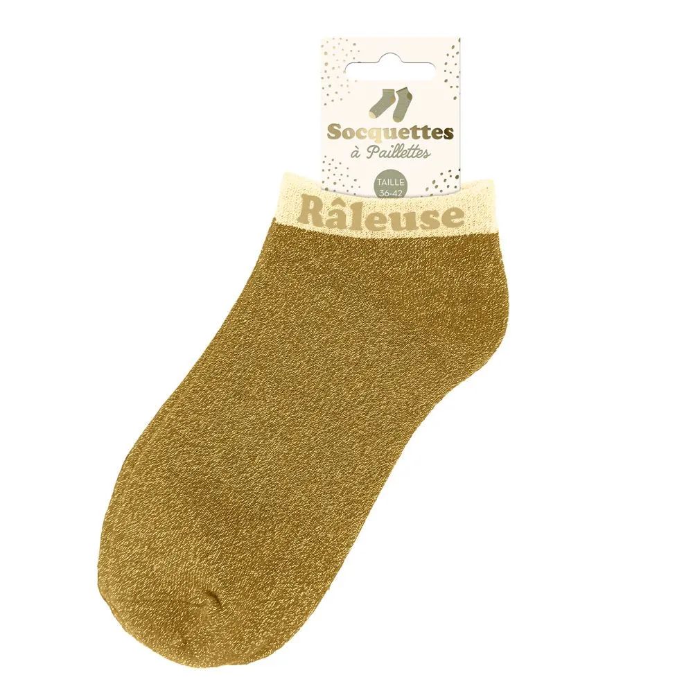 Socquettes Paillettes Râleuse