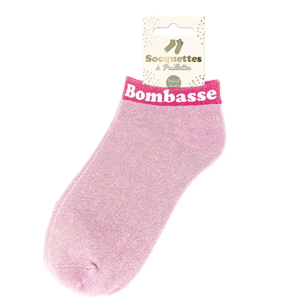 [STC-CD10247V19] Socquettes Paillettes Bombasse