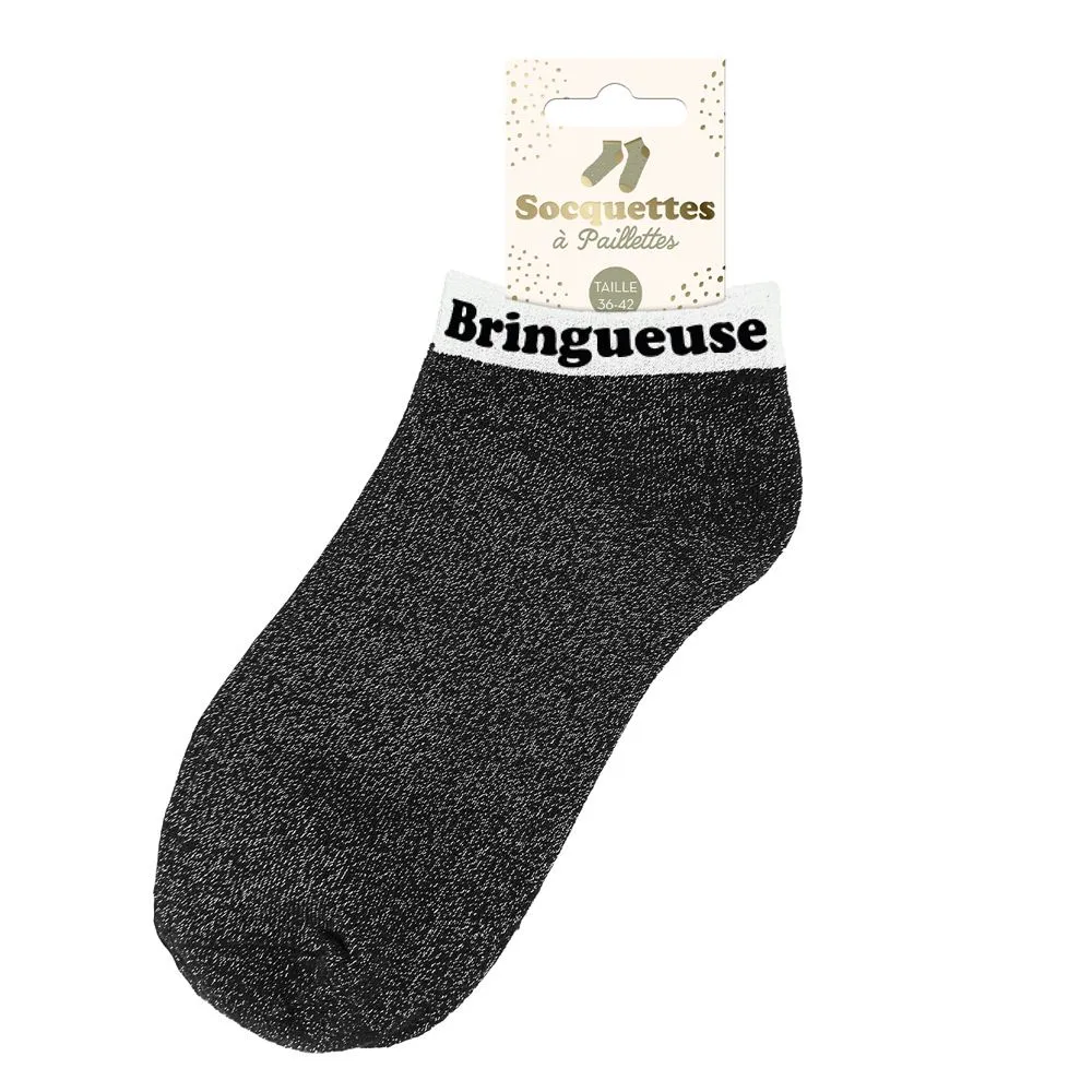 [STC-CD10247V35] Socquettes Paillettes Bringueuse