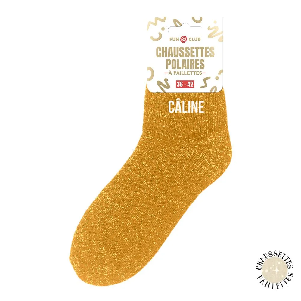 [STC-CD10249V05] Chaussettes Hiver Femme Caline
