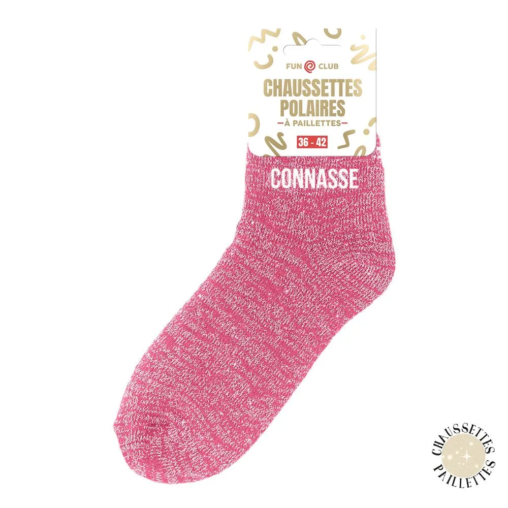 [STC-CD10249V08] Chaussettes Hiver Femme Connasse
