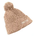 Bonnet Paillettes Pompon Chaton Marron