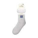 Chaussettes Moumoutes Paillettes Good Vibres Gris