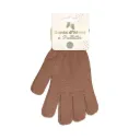 Gants Hiver A Paillettes Marron