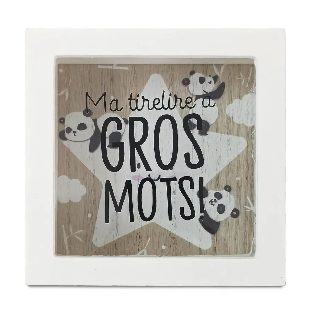 [STC-CD7052] Tirelire "Gros Mots"
