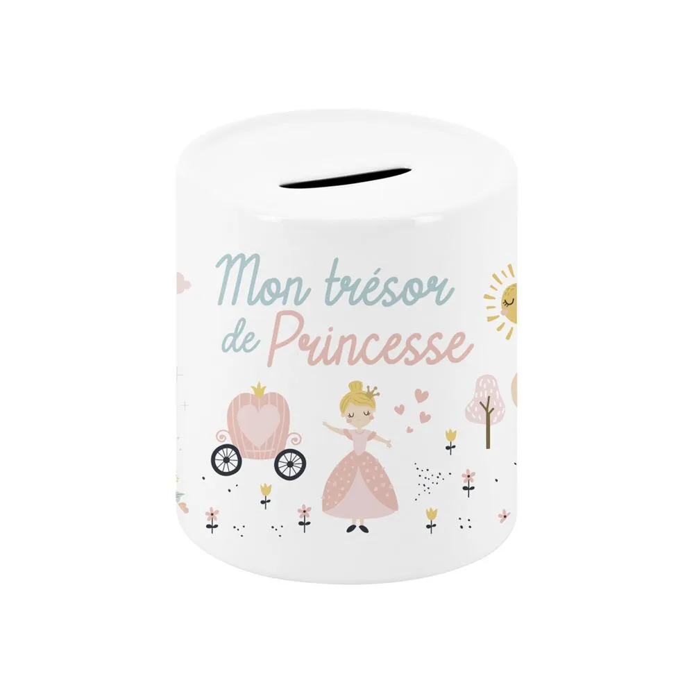 Tirelire Ceramique Enfant Tresor De Princesse