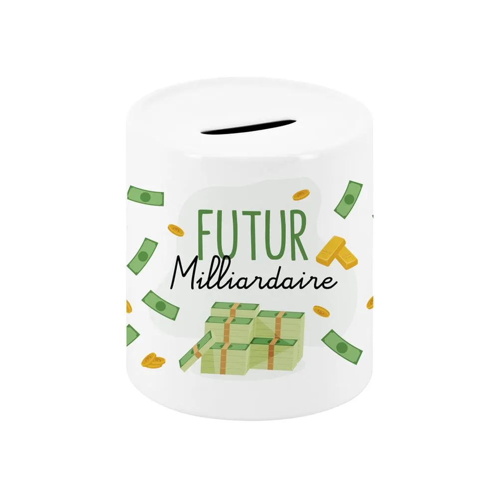 Tirelire Ceramique Enfant Futur Milliardaire