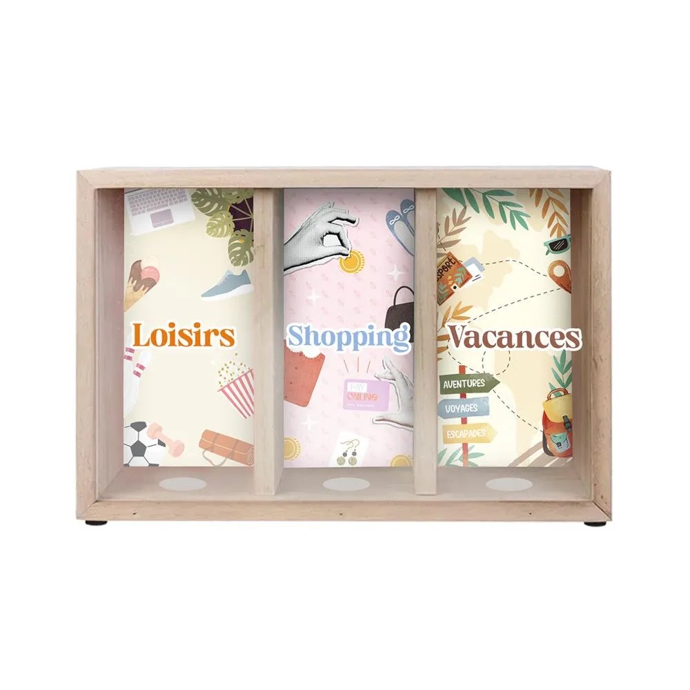 Tirelire Trio Loisirs