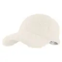 Casquette Moumoute blanc cassé